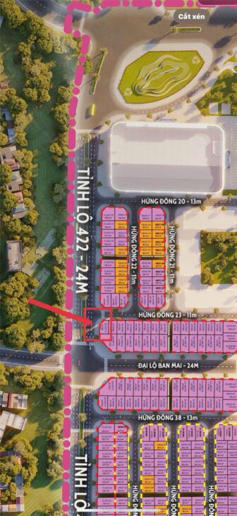 BÁN Shophouse Tỉnh Lộ 422 – Diện tích 99m – Vinhomes Đan Phượng. Giá 39 Tỷ