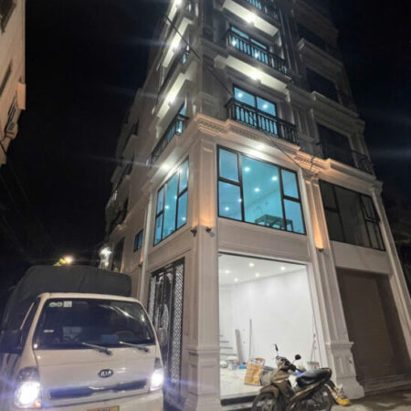 Bán nhà mặt đường oto tránh kinh doanh, 7 tầng thang máy, gần KĐT Hindo Royal Park, chỉ hơn 8 tỷ.