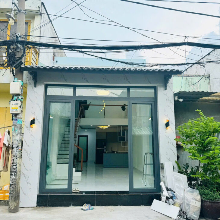 Nhà 2 tầng mới hẻm xe tải quay đầu C3 Phạm Hùng Bình Hưng Bình Chánh. Giá 4,08 tỷ TL