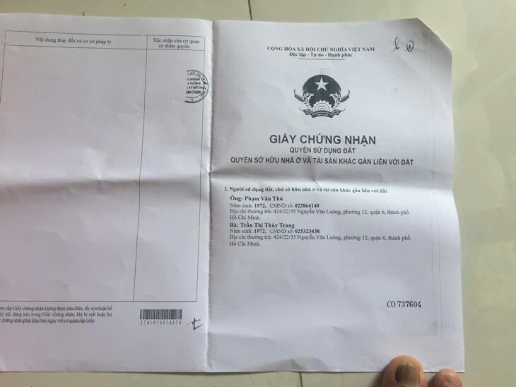 CHÍNH CHỦ CẦN BÁN Bán Nhà – Đất Xã Tân Kiên, Huyện Bình Chánh – TP Hồ Chí Minh