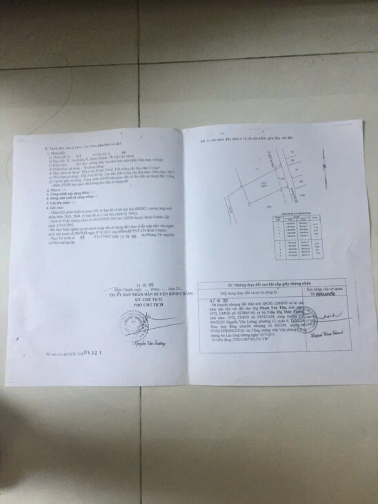 CHÍNH CHỦ CẦN BÁN Bán Nhà – Đất Xã Tân Kiên, Huyện Bình Chánh – TP Hồ Chí Minh