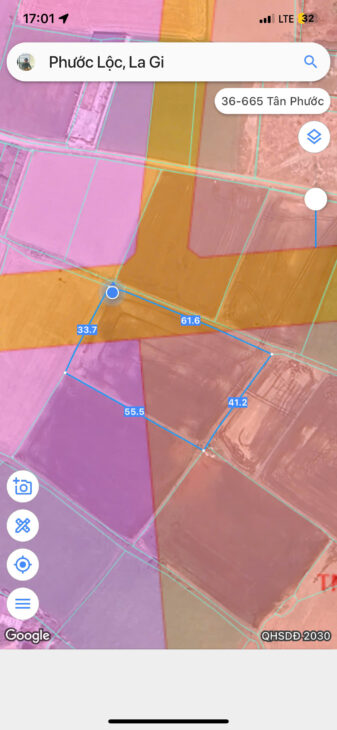 Chỉ 550 triệu sở hữu 1100m2 đất Phước Hội – LaGi giá ngộp gần KDC