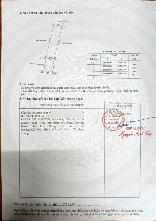 BÁN ĐẤT MẶT ĐƯỜNG KINH DOANH – ĐÀO YÊU, HỒNG THÁI, AN DƯƠNG