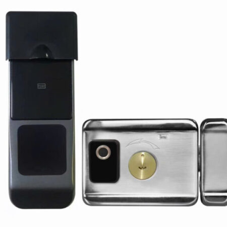 khoá cổng sắt ngoài trời Y12 vân tay ( 5 chức năng mở cửa ) khoá cổng sắt ngoài trời Y12 vân tay ( 5 chức năng mở cửa )