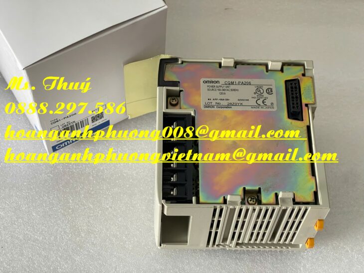 New PLC Omron CQM1-PA206 – Giao hàng toàn quốc