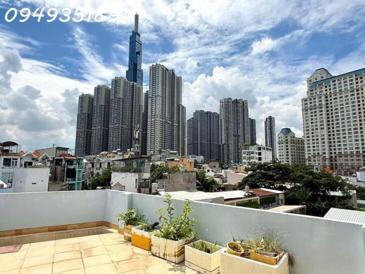 🏚 HIẾM – 2 MẶT HẺM XE HƠI – ĐIỆN BIÊN PHỦ BÌNH THẠNH – VIEW LANDMARK 81 – NGAY GA METRO VĂN THÁNH-