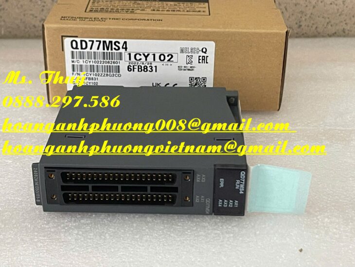 Bình Dương – Nhà phân phối Mô đun Mitsubishi QD77MS4