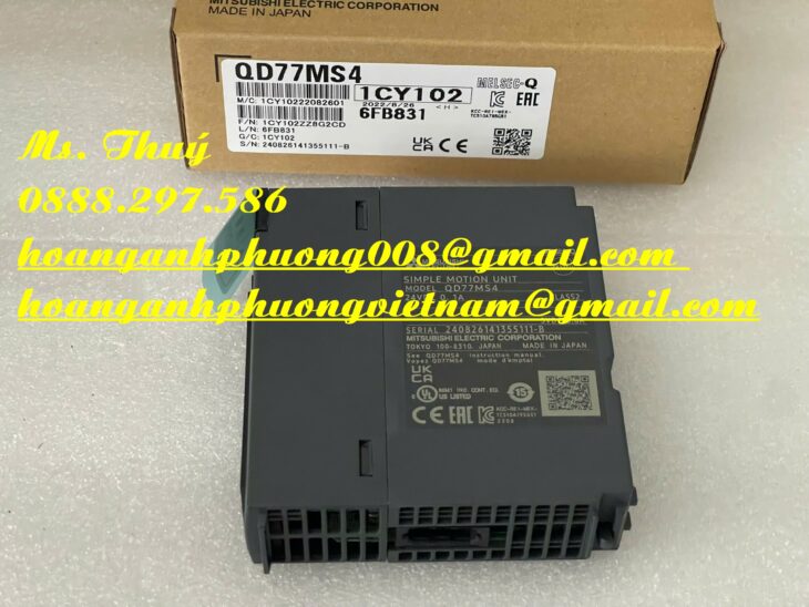 Bình Dương – Nhà phân phối Mô đun Mitsubishi QD77MS4