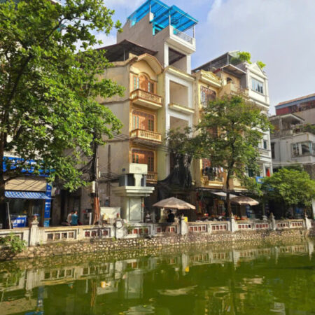 Cầu Giấy vip… view hồ kinh doanh nhỉnh 10ty 35m x5 tầng.