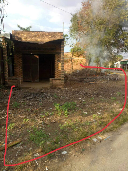 157m2 Thổ cư 100%, Phú Thịnh với gần 12m mặt tiền đường to còn mở rộng, gần chợ