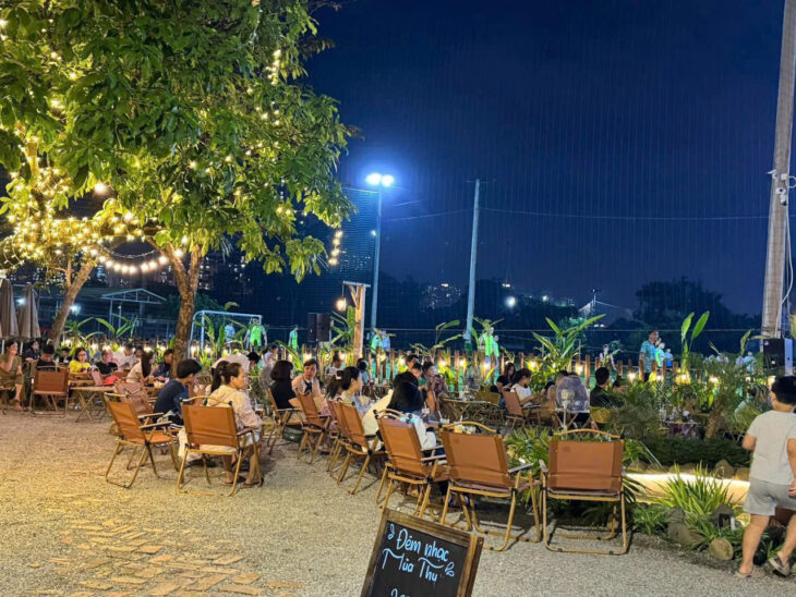 SANG NHƯỢNG QUÁN CAFE SÂN VƯỜN – KĐT VĂN QUÁN, HÀ ĐÔNG, HÀ NỘI