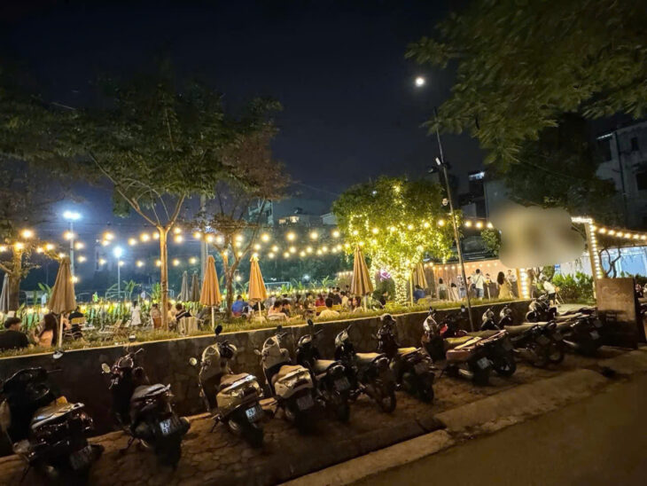 SANG NHƯỢNG QUÁN CAFE SÂN VƯỜN – KĐT VĂN QUÁN, HÀ ĐÔNG, HÀ NỘI