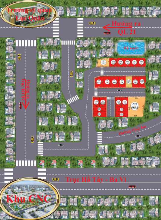Đất nền Láng Hòa Lạc giá 2.4 tỷ – 100m2, sát khu công nghệ cao, xây dựng tự do Nguyễn Hùng BĐS –