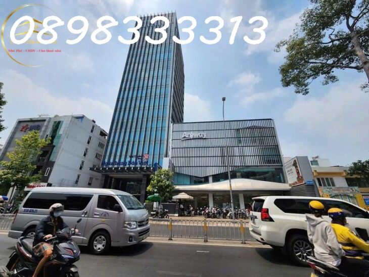 Bán tòa nhà Mặt tiền trung tâm 410B-410C-410D Nguyễn Thị Minh Khai, Trệt 3 lầu, 19.3m x 35m Công