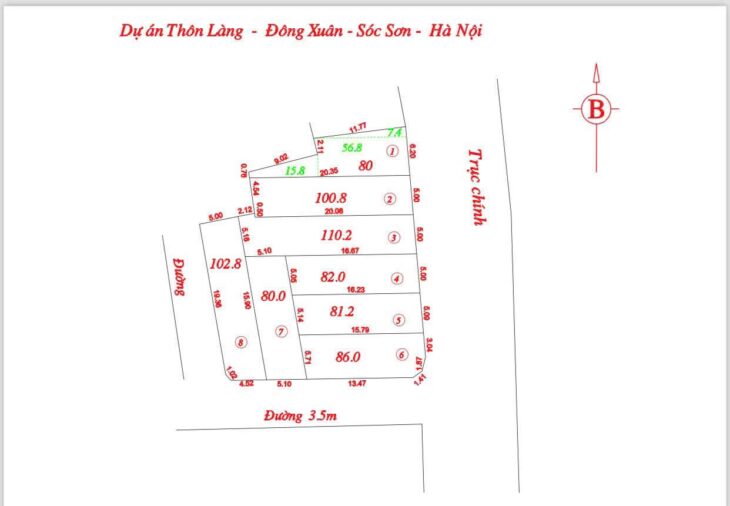 ĐẤT ĐẸP – GIÁ TỐT – Cần Bán Nhanh Lô Đất Vị Trí Đắc Địa Tại Xã Phù Lỗ, Sóc Sơn, Hà Nội