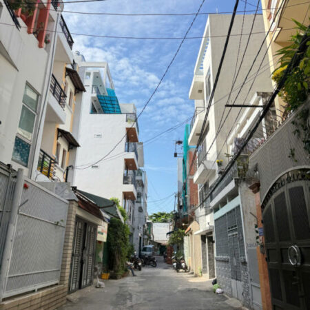 NƠ TRANG LONG – PHƯỜNG 12 – BÌNH THẠNH – 59M2 – 4 TẦNG – 7PN – 5TỶ6