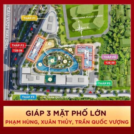 Siêu Phẩm Sun Cầu Giấy- Feliza Suites – Vị Trí Vàng Giao Thoa 3 Mặt Phố Lớn