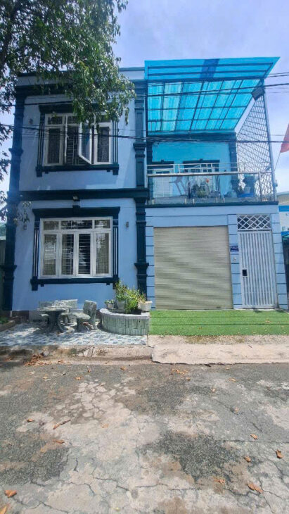 Bán nhà 2 tầng đúc, 274m², ngang 9.5m, gara ô tô, Long Thới Nhà Bè