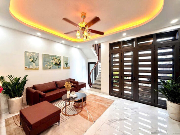 NHÀ LINH ĐÀM – XÂY MỚI 5 TẦNG *38m – NỘI THẤT ĐẸP TẶNG LẠI KHÁCH IU