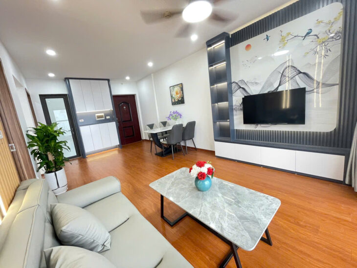 Bán căn hộ chung cư @Home Tam Trinh 67m2, 2 ngủ view hồ, sổ đỏ, giá 4.85 tỷ