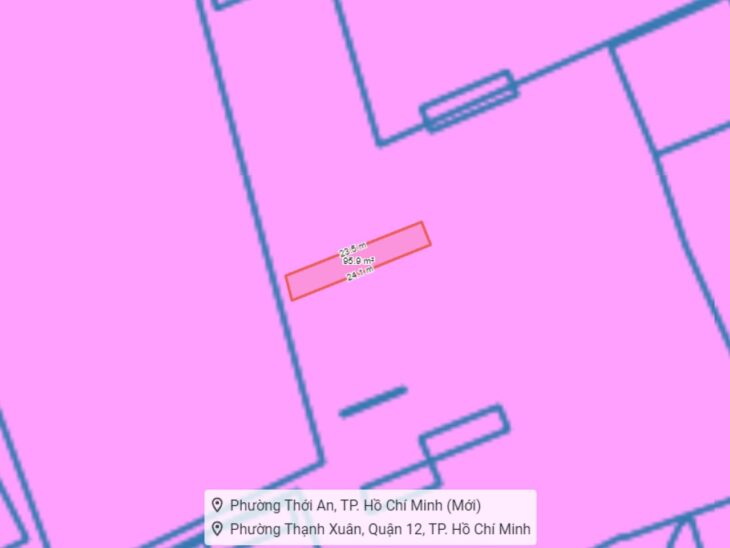 Giảm sốc 850tr! Đất Vuông, Đường xe tải, 95m2 – Thạnh Xuân 22 Q12