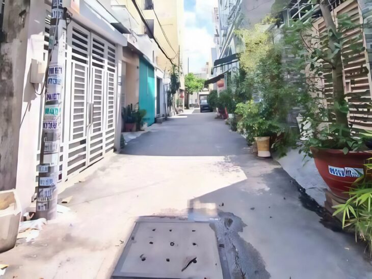 Nhà trọ 5 phòng HXT 95m2, Vuông – Trần Bá Giao QV