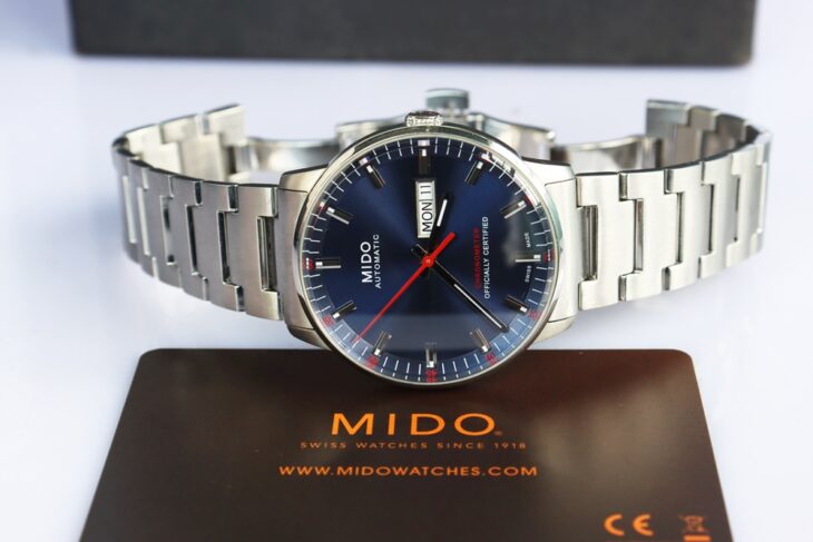 ĐH Nam MIDO Commander Chronometer – Mặt Xanh Navy – Automatic, Size 40mm – Fullbox…