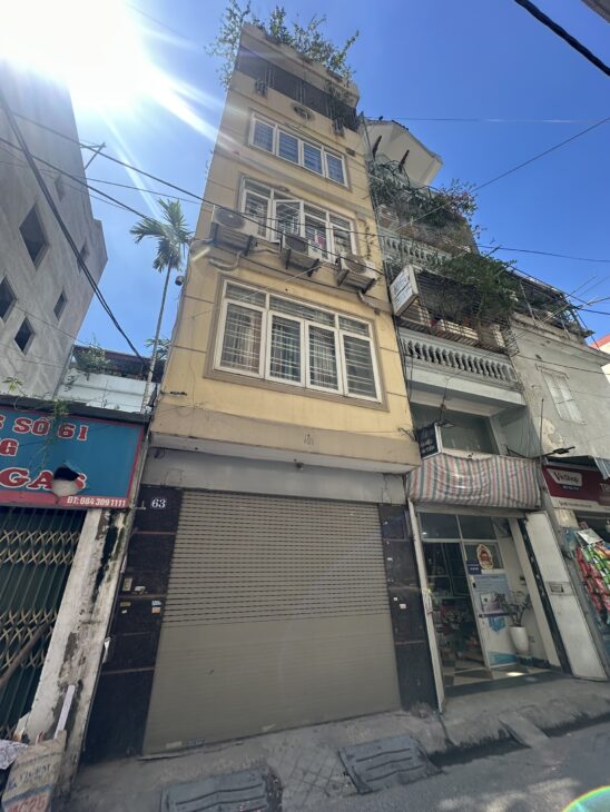 NHÀ 2 MẶT THOÁNG TRƯỚC SAU – Ô TÔ TRÁNH -TRUNG TÂM HOÀNG MAI – KINH DOANH SẦM UẤT _ 5 tầng –