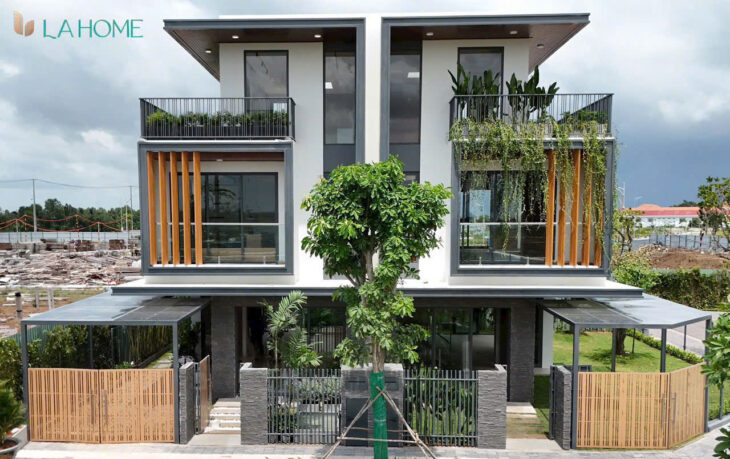 Nhà phố 3 tầng giáp Bình Chánh chỉ trả trước 850 triệu nhận nhà