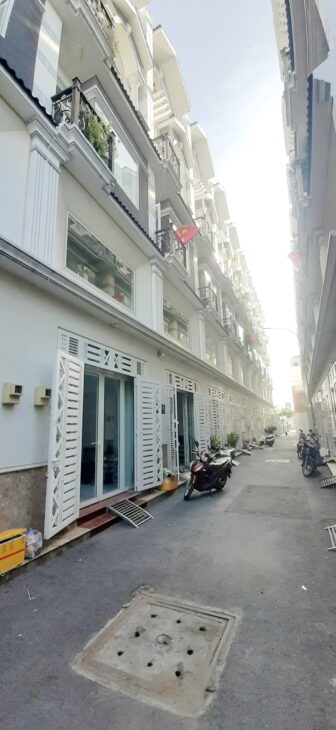 Nhà 5 tầng ôtô tới cửa Liên Tỉnh 5 P. Bình Đông. Giá: 9,2 tỷ TL