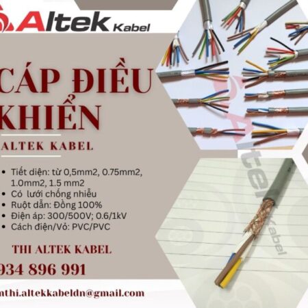 Cáp Điều Khiển Altek Kabel Chính Hãng – Nhiều Quy Cách – Giá Cạnh Tranh