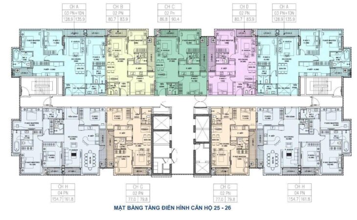 Hoa hậu 2PN 2VS Jade Square view sông Hồng siêu đẹp giá chỉ 6,5 tỷ