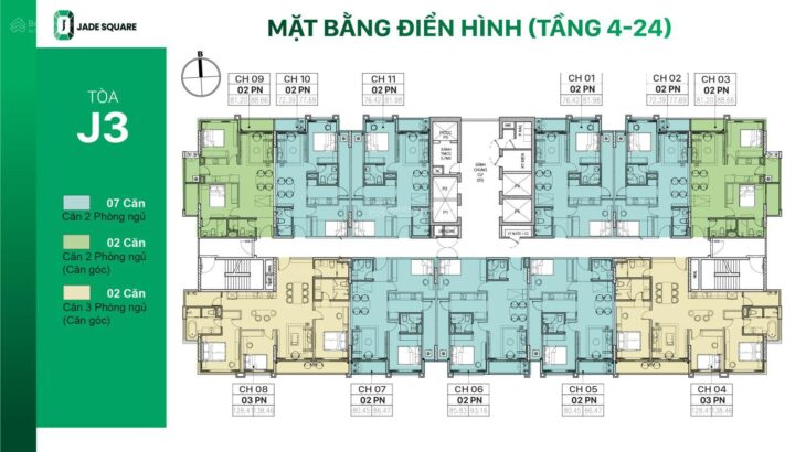 NHẬN BOOKING NGAY CĂN HỘ 2PN, 2VS TẠI CHUNG CƯ JADE SQUARE GIÁ CHỈ TỪ 6,2 TỶ CK LÊN ĐẾN 13,5%