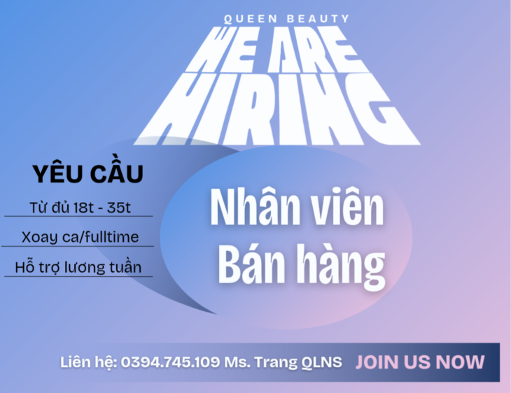 Việc Làm Thời Vụ Cho Sinh Viên – Không Cần Kinh Nghiệm