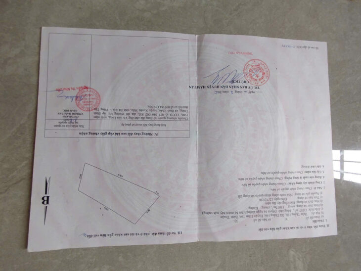 Bán đất thổ cư sát biển quốc lộ 55, Thắng Hải, Hàm Tân: 1.3ha quyền sở hữu đất đai trao tay, giá