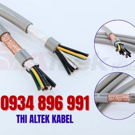 Cáp điều khiển 10 lõi 10×0.5mm/10×0.75mm/10×1.0mm/10×1.5
