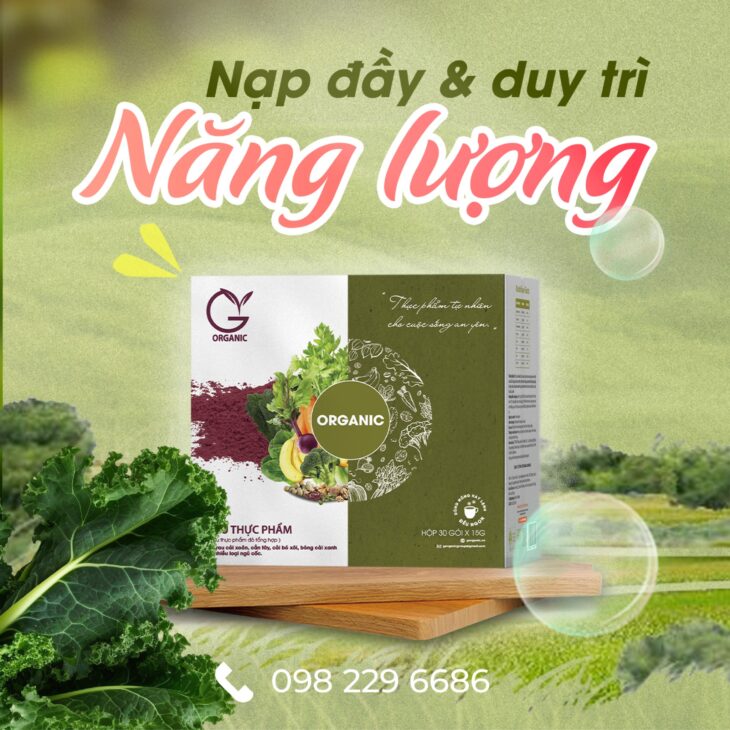 G. ORGANIC THỰC PHẨM KHÔNG CHỈ NUÔI THÂN – MÀ CÒN NUÔI CẢ TÂM & TRÍ