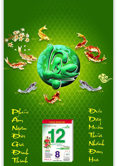 Lịch Gỗ 2026 – Quà Tết Sang Trọng, Giá Cạnh Tranh Tại An Khang