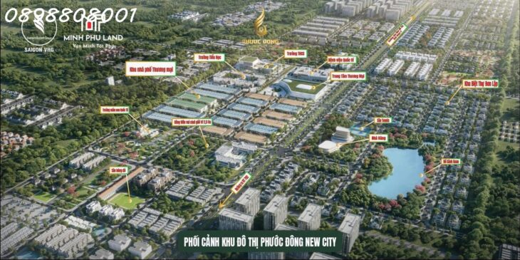 KHU SINH THÁI GIU KHU CÔNG NGHIỆP PHƯỚC ĐÔNG NEWCITY TÂY NINH GIÁ CHI 379TR