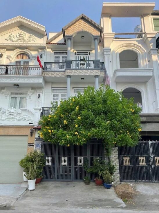 Bán Nhà Mặt Phố KD Đào Tông Nguyên, Nhà Bè: 4 Tầng, Giá 6.9 Tỷ,