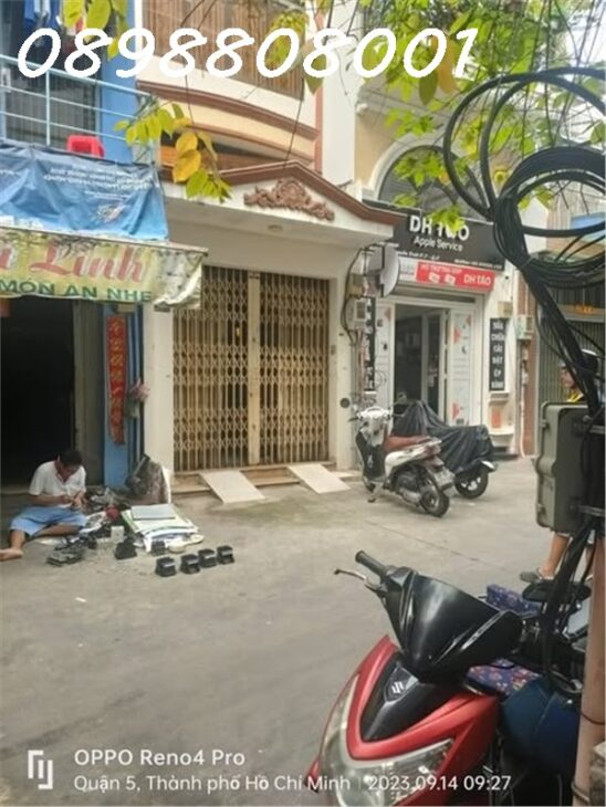 BÁN NHÀ QUẬN 5 – ĐƯỜNG NGUYỄN TRÃI HẺM Ô TÔ THÔNG PHAN VĂN TRỊ – GIÁ 10 TỶ