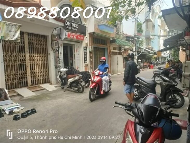 BÁN NHÀ QUẬN 5 – ĐƯỜNG NGUYỄN TRÃI HẺM Ô TÔ THÔNG PHAN VĂN TRỊ – GIÁ 10 TỶ