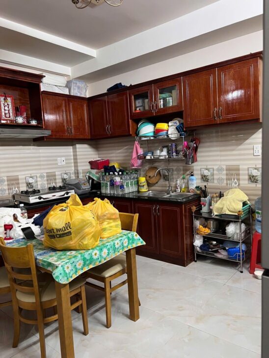 BÁN NHÀ 4 TẦNG 68M2 (4,5X15) HXH 7M THÔNG TÂN CHÁNH HIỆP 10 QUẬN 12.