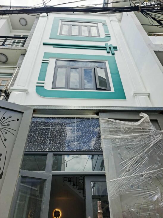 NHÀ 3 TẦNG 40M2 (4X10) XÂY MỚI 100%. HẺM 5M Ô TÔ THÔNG ĐƯỜNG CHIẾN LƯỢC, BTĐA, BÌNH TÂN.