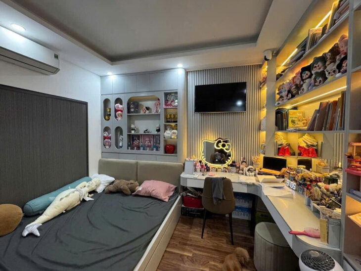 BÁN NHÀ NGÕ Ô TÔ TÂN MAI, HOÀNG MAI 36Mx5T, MT 4.5M GIÁ 9.98 TỶ