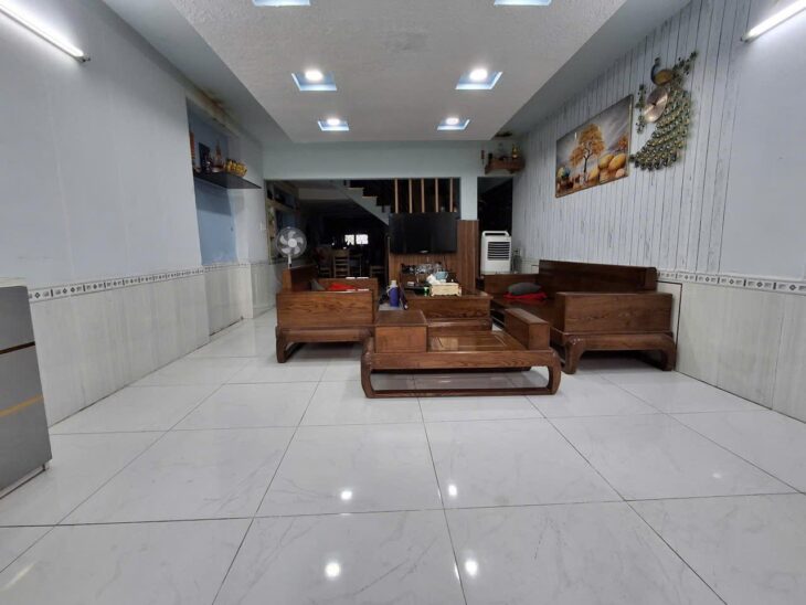 Rẻ! Nhà 2 tầng HBG 53m2, Nở hậu – An Phú Đông 25 Q12