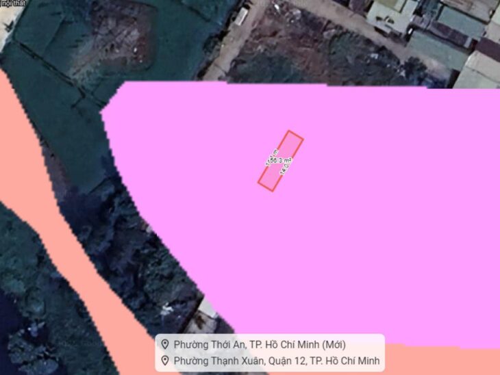 Đất HXT 56m2, Đ.7m, Vuông – Thạnh Xuân 14 Q12