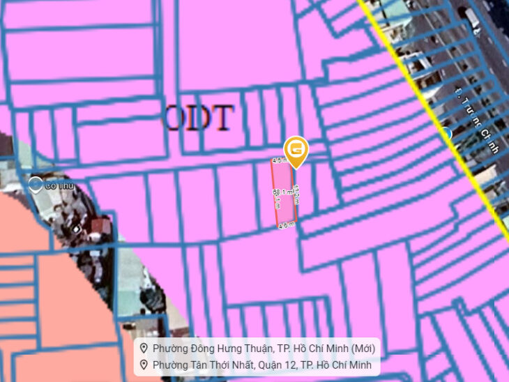 Giảm 1.05 tỷ! Nhà 2 tầng 68m2, Vuông – Trường Chinh Q12