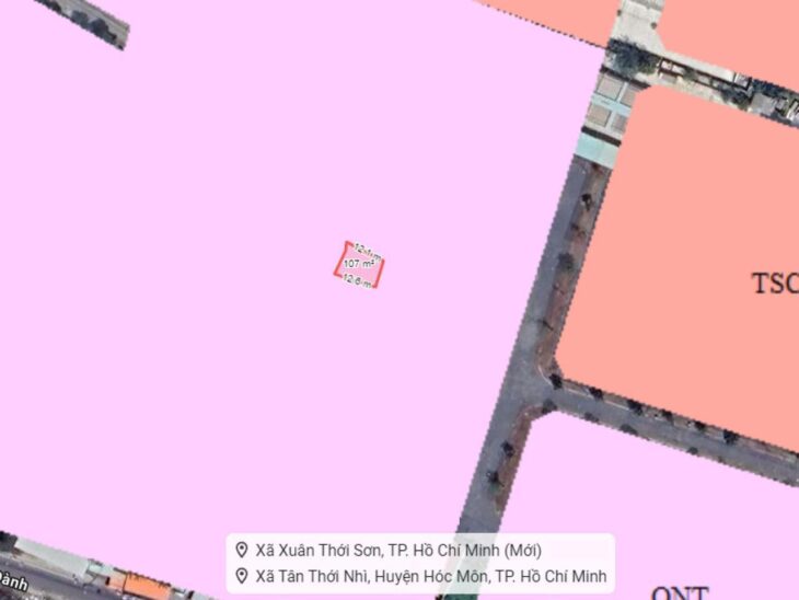 Đất HXT 96m2, Nở hậu – Dương Công Khi Q12