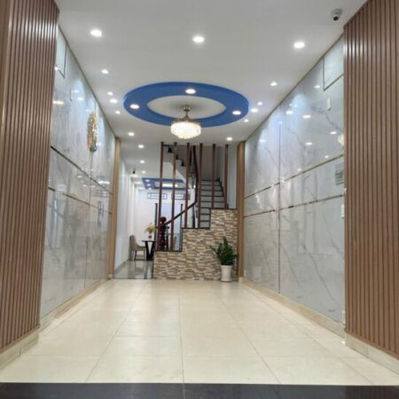 Nhà mặt tiền 5 tầng, Đường 10m, 75m2 – Lê Hoàng Phái QV